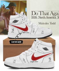 Malcolm Todd Do That Again Tour 2026 Custom AJ1 Shoes v2