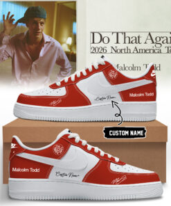 Malcolm Todd Do That Again Tour 2026 Custom AF1 Shoes v8