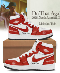 Malcolm Todd Do That Again Tour 2026 Custom AJ1 Shoes v8