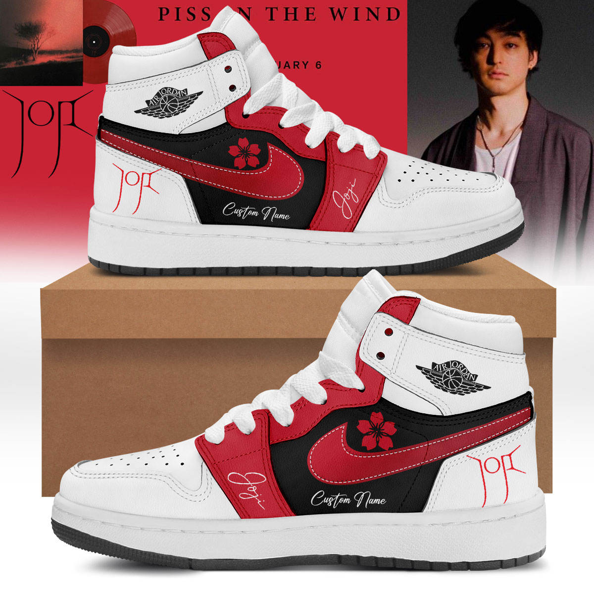 Joji Solaris Tour 2026 Sign Custom Air Jordan 1 Shoes v3 Joji Solaris Tour 2026 Sign Custom Air Jordan 1 Shoes v3