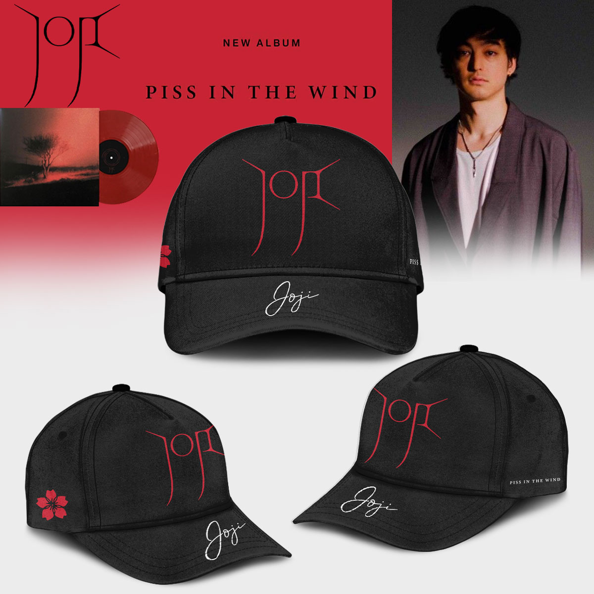 JOJI Piss In The Wind Album Hat JOJI Piss In The Wind Album Hat