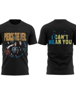 Pierce the Veil I Can’t Hear You World Tour 2026 Limited Edition Shirt V2