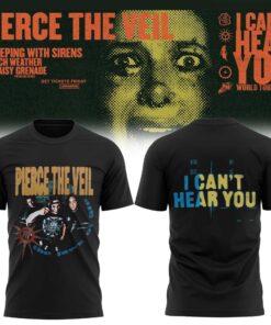 Pierce the Veil I Can’t Hear You World Tour 2026 Limited Edition Shirt V2 Pierce the Veil I Can’t Hear You World Tour 2026 Limited Edition Shirt V2