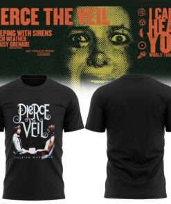 Pierce the Veil I Can’t Hear You World Tour 2026 Limited Edition Shirt V5 Pierce the Veil I Can’t Hear You World Tour 2026 Limited Edition Shirt V5