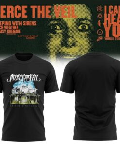 Pierce the Veil I Can’t Hear You World Tour 2026 Limited Edition Shirt V6 Pierce the Veil I Can’t Hear You World Tour 2026 Limited Edition Shirt V6