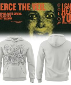Pierce the Veil I Can’t Hear You World Tour 2026 Limited Edition Hoodie V8 Pierce the Veil I Can’t Hear You World Tour 2026 Limited Edition Hoodie V8