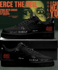Pierce the Veil I Can’t Hear You World Tour 2026 Signature Custom AF1 Shoes v1