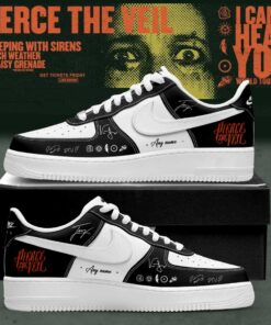 Pierce the Veil I Can’t Hear You World Tour 2026 Signature Custom AF1 Shoes v6