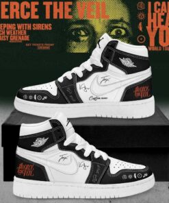 Pierce the Veil I Can’t Hear You World Tour 2026 Signature Custom AJ1 Shoes V6