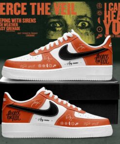Pierce the Veil I Can’t Hear You World Tour 2026 Signature Custom AF1 Shoes v7