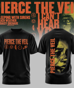 Pierce the Veil – I Can’t Hear You World Tour Australia 2026 Limited T-Shirt v3