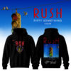 RUSH “Fifty Something Tour” 2026 Signed Hoodie – Black