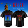 RUSH “Fifty Something Tour” 2026 Signed Jersey – White