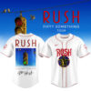 RUSH “Fifty Something Tour” 2026 Signed Jersey – Black