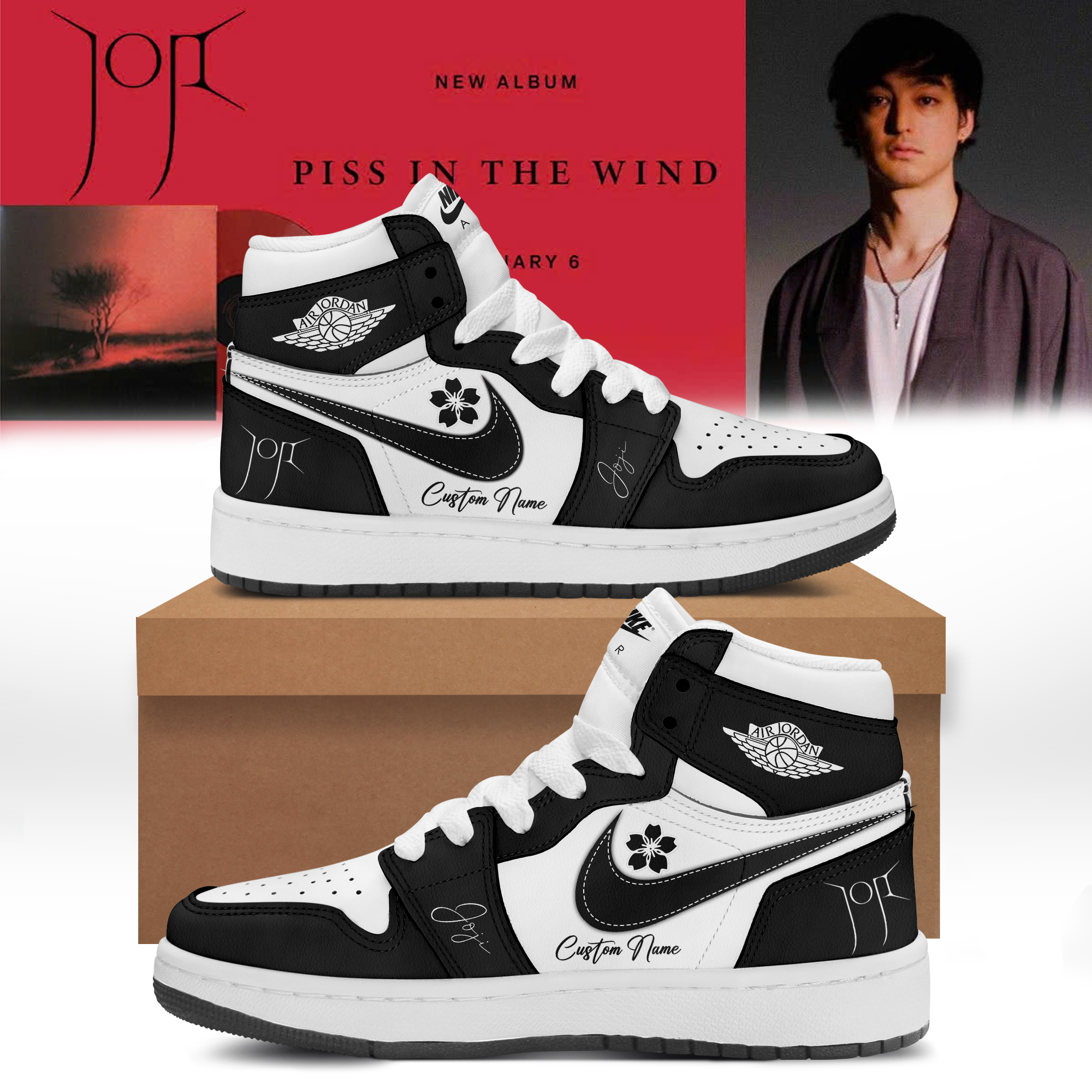 Joji Solaris Tour 2026 Sign Custom Air Jordan 1 Shoes v2 Joji Solaris Tour 2026 Sign Custom Air Jordan 1 Shoes v2