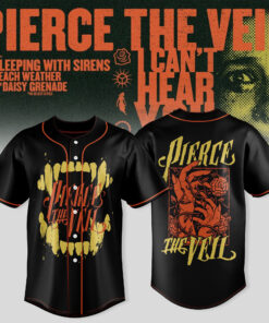 Pierce the Veil – I Can’t Hear You World Tour Australia 2026 Limited Baseball Jersey