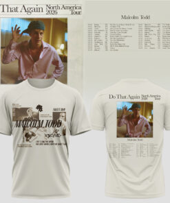 Malcolm Todd Do That Again Tour 2026 T-Shirt v10