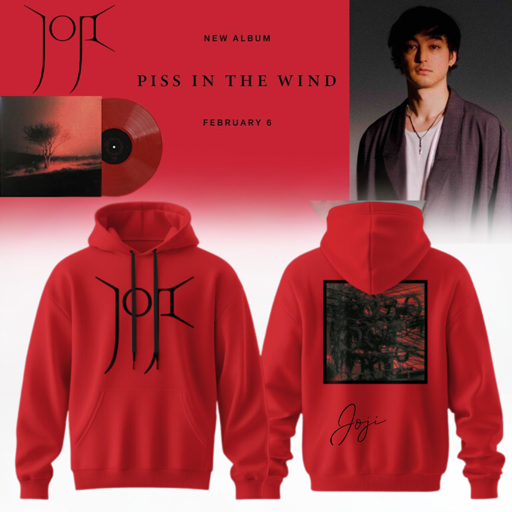 Joji Solaris Tour 2026 Special Hoodie v8 Joji Solaris Tour 2026 Special Hoodie v8
