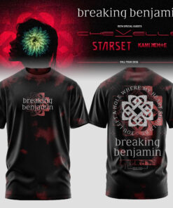 Breaking Benjamin American Tour 2026 3D All-Over Print Tee