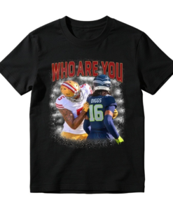 WHO THE FK ARE YOU? San Francisco vs Seattle Viral Trash Talk Tshirt