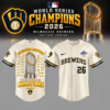 ,Milwaukee Brewers 2026 World Series Champions – Jersey
