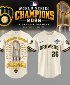 ,Milwaukee Brewers 2026 World Series Champions – Jersey
