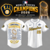 ,Milwaukee Brewers 2026 World Series Champions – Jersey