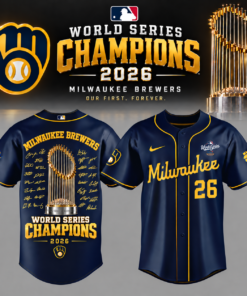 _Milwaukee Brewers 2026 World Series Champions – Jersey