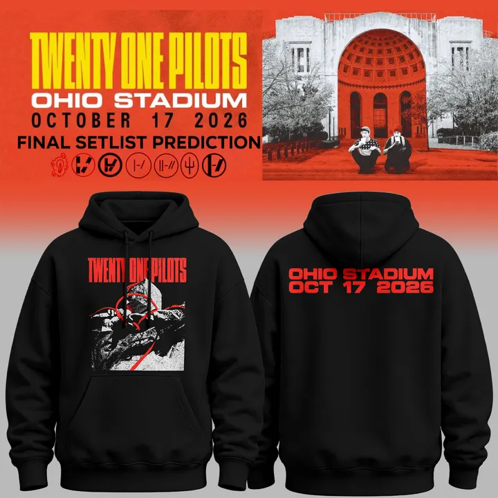 Twenty One Pilots X Ohio State Buckeyes 2026 Hoodie Twenty One Pilots X Ohio State Buckeyes 2026 Hoodie