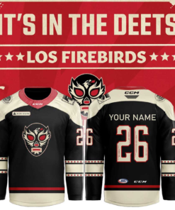 Limited Edition 2026 Luchador Los Firebirds Hockey Jersey