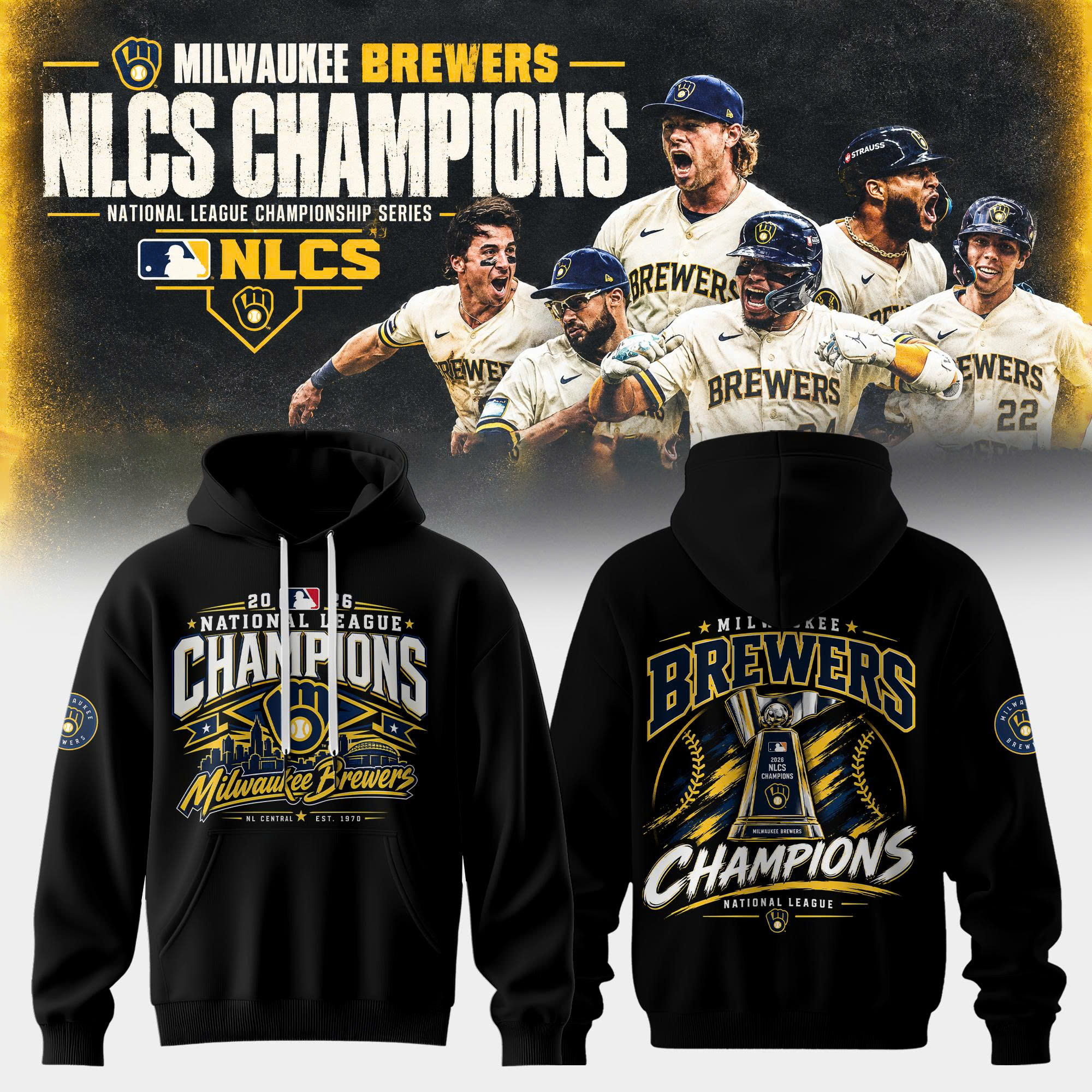 NLCS Champions 2026 Limited Edition Hoodie NLCS Champions 2026 Limited Edition Hoodie