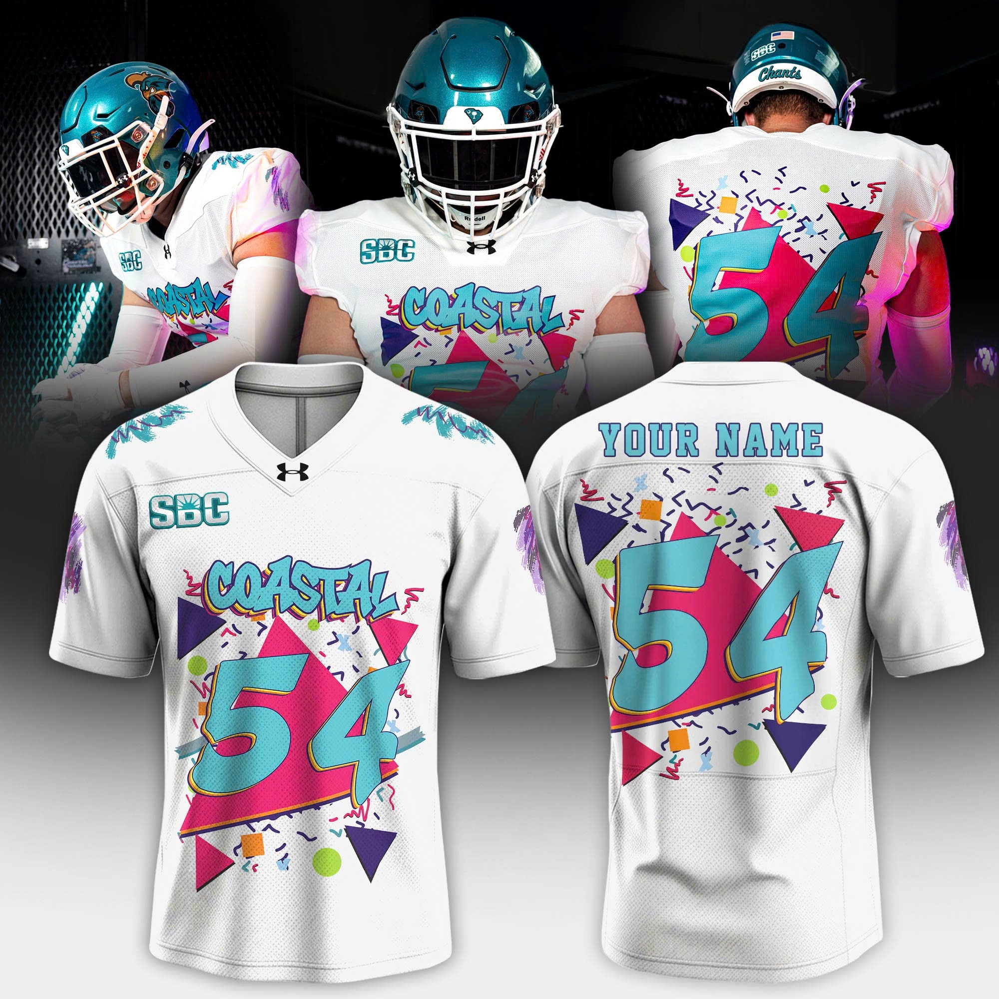 CCU NCAA Football Jersey Personalization 2026 Friday Night Game 90s CCU NCAA Football Jersey Personalization 2026 Friday Night Game 90s