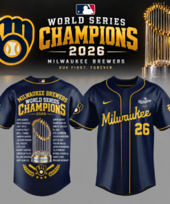 _Milwaukee Brewers 2026 World Series Champions – Jersey