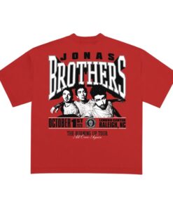 Burning Up All Over Again Raleigh, NC Tee – Red Shirt