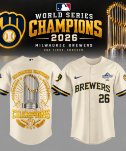 ,Milwaukee Brewers 2026 World Series Champions – Jersey