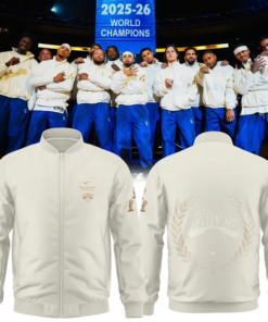Limited Edition New York Knicks The Champs 2025-2026 Bomber Jacket