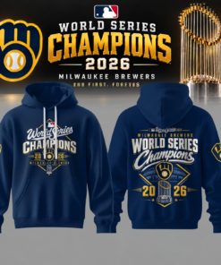 Milwaukee Brewers 2026 World Series Champions – Hoodie