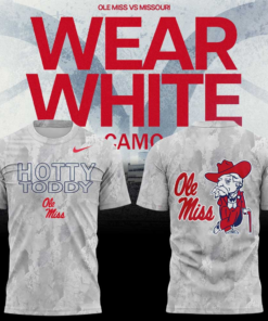 Limited Edition 2026 Ole Miss Rebels Realtree Camo Tshirt