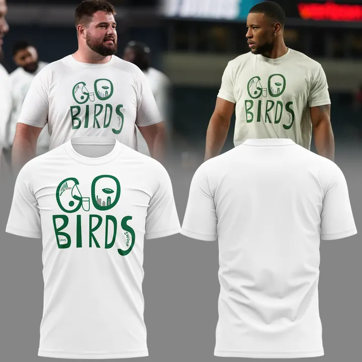 Limited Edition Go Birds Tshirt Limited Edition Go Birds Tshirt