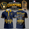 .Milwaukee Brewers 2026 World Series Champions – Polo .Milwaukee Brewers 2026 World Series Champions – Polo