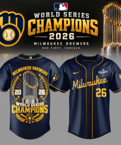 _Milwaukee Brewers 2026 World Series Champions – Jersey