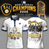 .Milwaukee Brewers 2026 World Series Champions – Polo