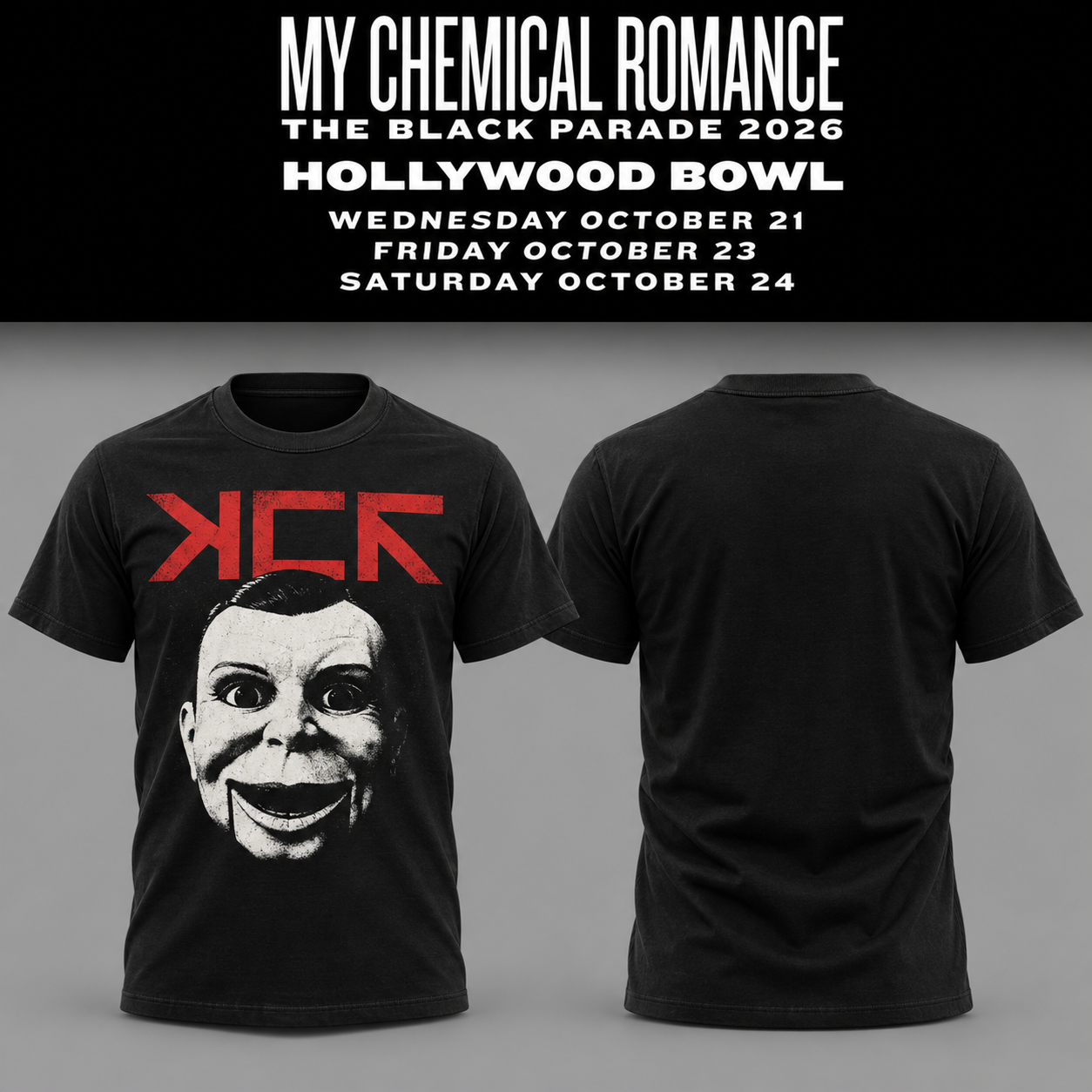 Limited Edition Hollywood Bowl 2026 Tshirt Limited Edition Hollywood Bowl 2026 Tshirt