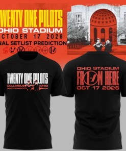 Twenty One Pilots X Ohio State Buckeyes 2026 Tshirt