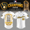 ,Milwaukee Brewers 2026 World Series Champions – Jersey