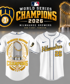 ,Milwaukee Brewers 2026 World Series Champions – Jersey