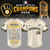,Milwaukee Brewers 2026 World Series Champions – Jersey