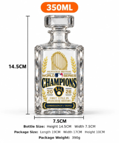 Limited Edition 2026 World Series Champions Decanter