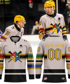 . Wheeling Nailers Our Wizards & Wands Uniform Combo Hockey Jersey Custom Name, Number