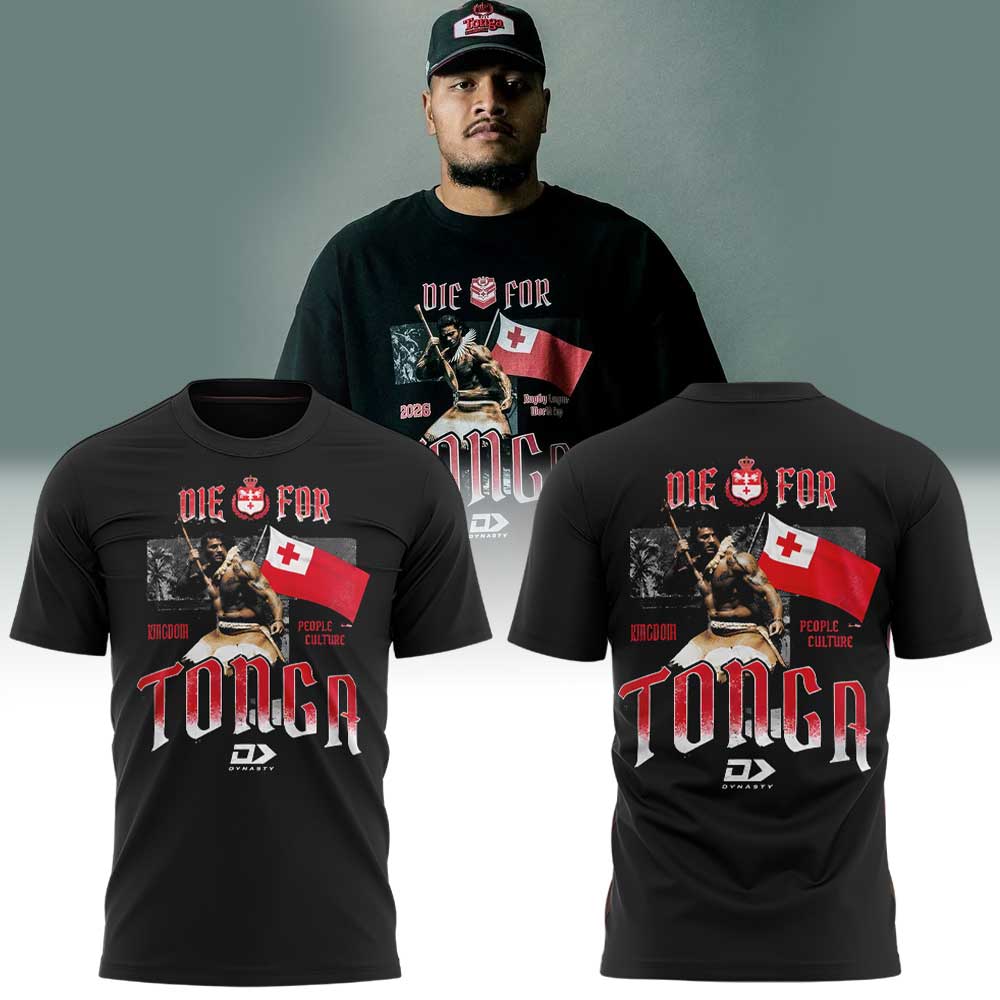 Limited Edition Tonga Rugby Federation, Rugby League World Championship 2026 Shirt Limited Edition Tonga Rugby Federation, Rugby League World Championship 2026 Shirt
